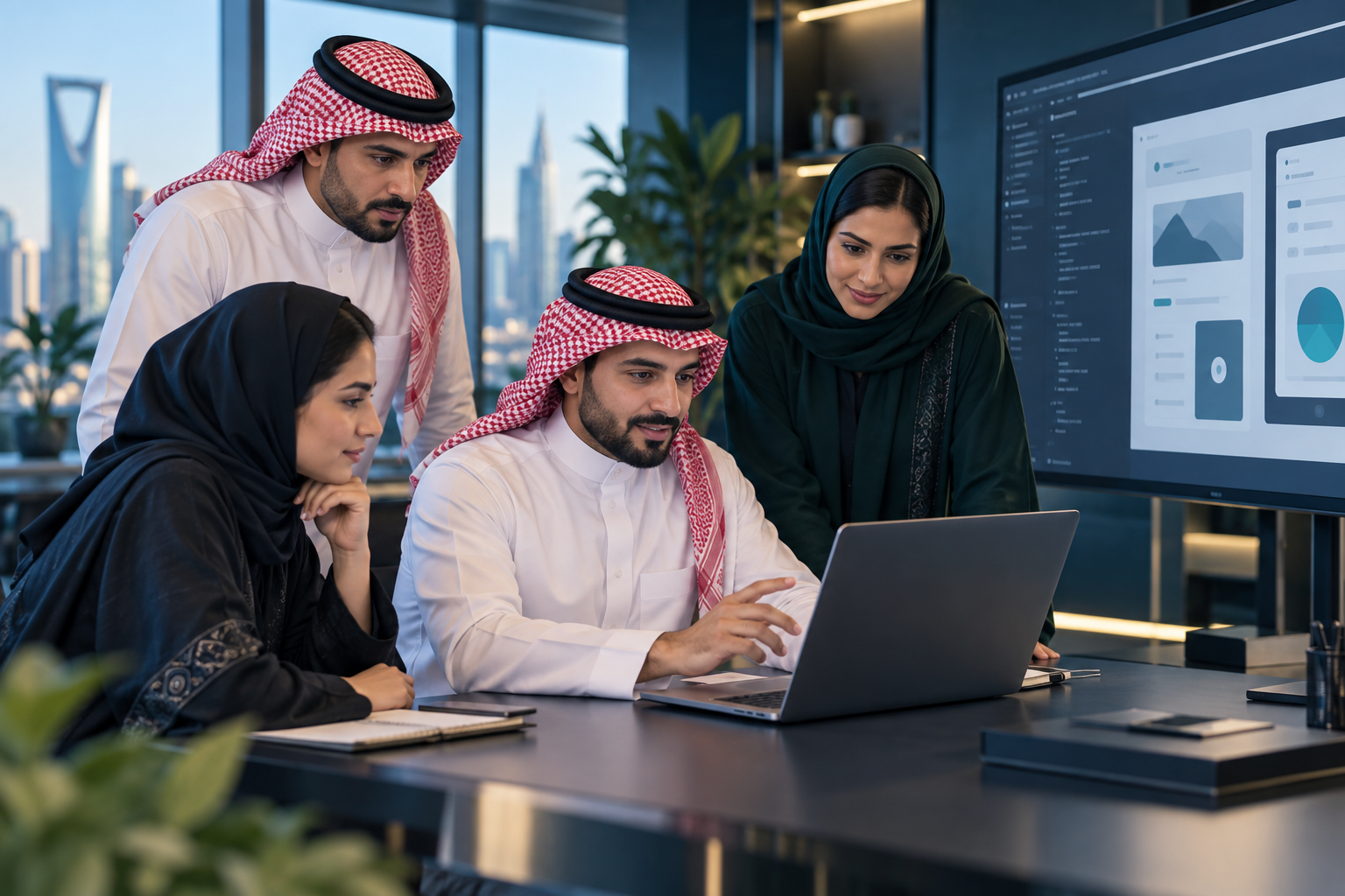فريق تطوير أنظمة مخصصة